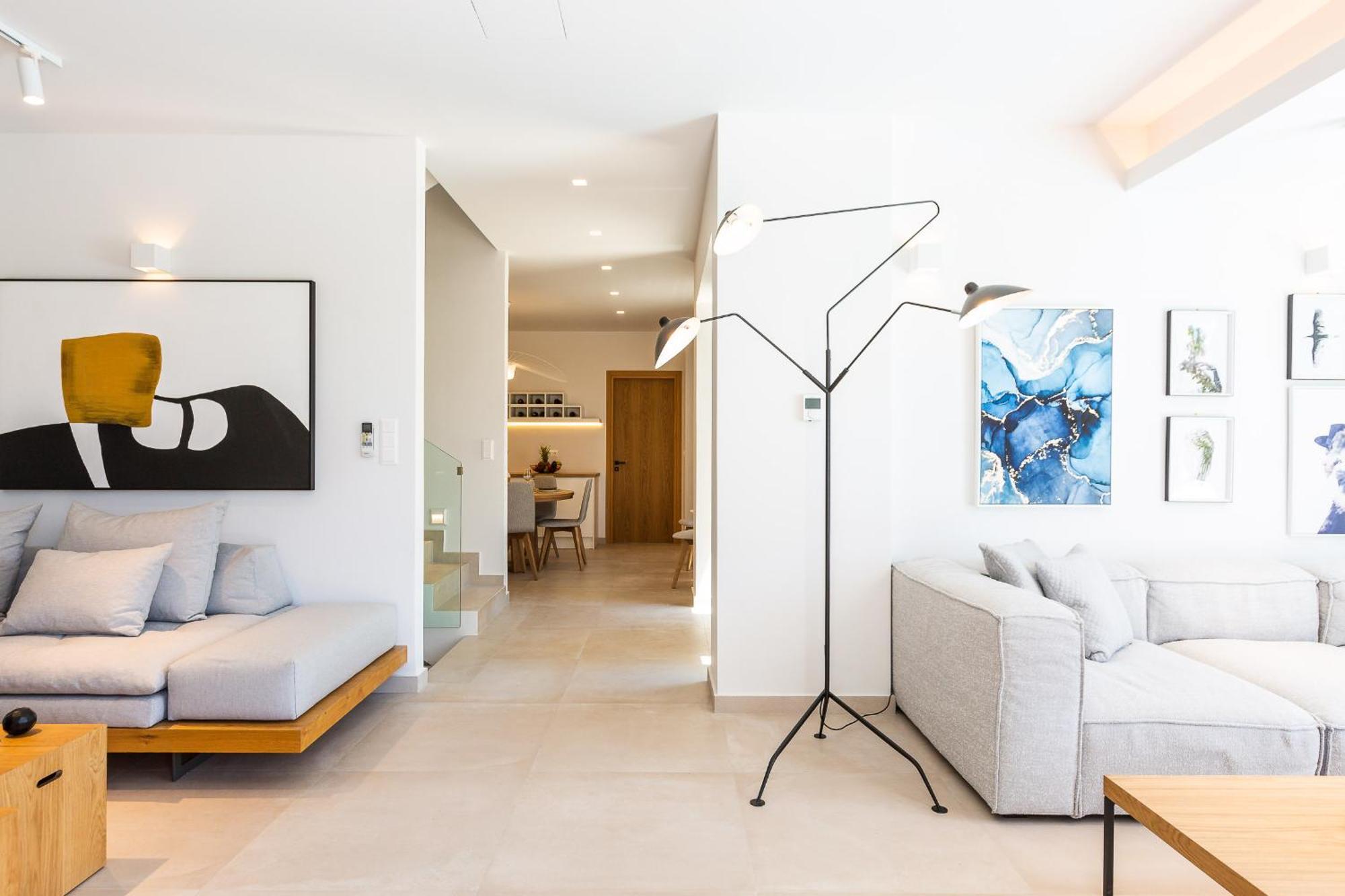 Vasilios Villa, With Pool, Gym & Close To Beach, By Thinkvilla Loutra  Luaran gambar